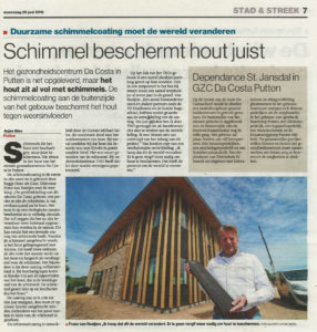 Schimmel berschermt hout - De Stentor